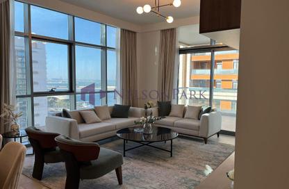 Apartment - 2 Bedrooms - 4 Bathrooms for rent in Lusail Marina Heights - Marina District - Lusail