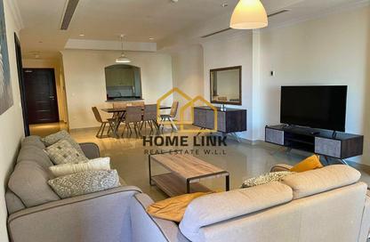 Apartment - 1 Bedroom - 2 Bathrooms for rent in East Porto Drive - Porto Arabia - The Pearl Island - Doha Apartment - 1 Bedroom - 2 Bathrooms for rent in East Porto Drive - Porto Arabia - The Pearl Island - Doha