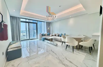 Apartment - 1 Bedroom - 2 Bathrooms for rent in Lusail Residence - Marina District - Lusail