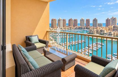 Apartment - 2 - 3 for rent in East Porto Drive - Porto Arabia - The Pearl Island - Doha