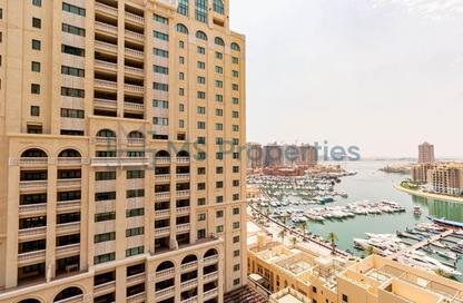 Apartment - Studio - 1 Bathroom for sale in East Porto Drive - Porto Arabia - The Pearl Island - Doha
