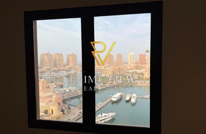 Apartment - 3 Bedrooms - 3 Bathrooms for rent in Tower 8 - Porto Arabia - The Pearl Island - Doha