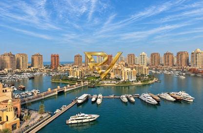 Apartment - 3 - 3 for rent in Tower 8 - Porto Arabia - The Pearl Island - Doha