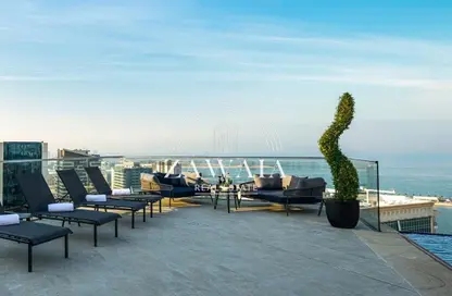 Apartment - 1 Bedroom - 1 Bathroom for rent in Lusail Marina Heights - Marina District - Lusail