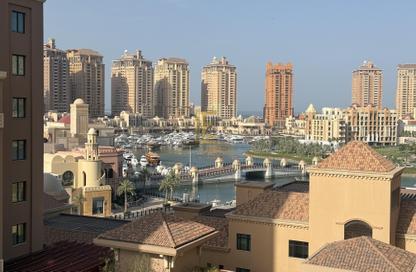 Apartment - 1 Bedroom - 2 Bathrooms for rent in East Porto Drive - Porto Arabia - The Pearl Island - Doha