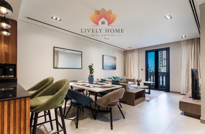 Apartment - 2 - 3 for rent in Marina Residences 195 - Marina District - Lusail