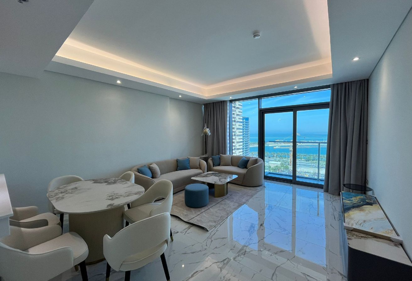 Best Price! Brand New 1BHK with Sea View in Lusail