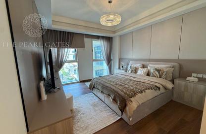 Apartment - 1 Bedroom - 2 Bathrooms for rent in Crystal Residence - Gewan Island - The Pearl Island - Doha