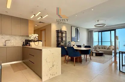 شقة - 2 غرف نوم - 4 حمامات للايجار في مرتفعات مارينا لوسيل - منطقة المارينا - الوسيل