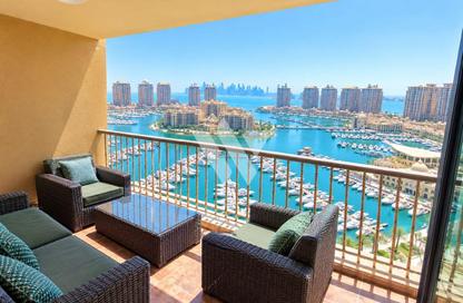 Apartment - 2 - 3 for rent in West Porto Drive - Porto Arabia - The Pearl Island - Doha Apartment - 2 - 3 for rent in West Porto Drive - Porto Arabia - The Pearl Island - Doha