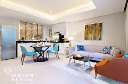 Apartment - 1 Bedroom - 2 Bathrooms for rent in Tower 1 - Abraj Quartiers - The Pearl Island - Doha