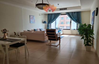 Apartment - 1 - 2 for rent in East Porto Drive - Porto Arabia - The Pearl Island - Doha