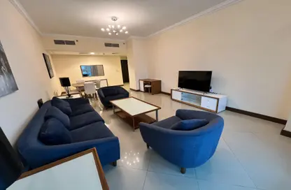 Apartment - 2 Bedrooms - 3 Bathrooms for rent in Regency Tower - The Gate Towers - West Bay - Doha