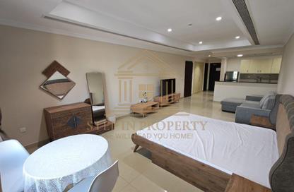 Apartment - Studio - 1 Bathroom for rent in East Porto Drive - Porto Arabia - The Pearl Island - Doha