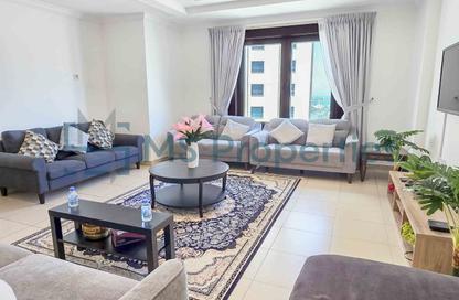 Apartment - 1 Bedroom - 2 Bathrooms for rent in East Porto Drive - Porto Arabia - The Pearl Island - Doha