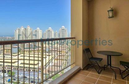 Apartment - 1 Bedroom - 2 Bathrooms for rent in East Porto Drive - Porto Arabia - The Pearl Island - Doha