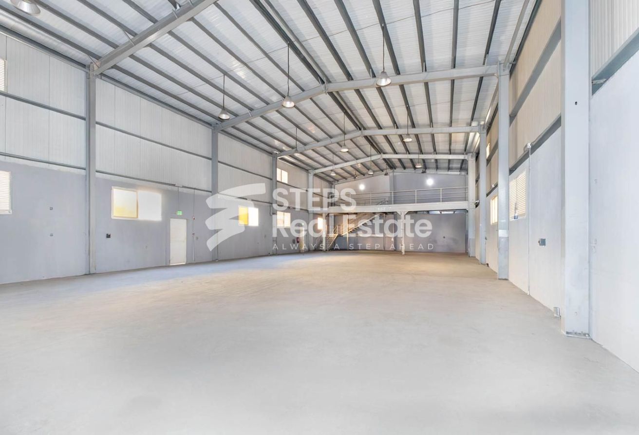 Spacious Warehouse for Rent in Industrial Area