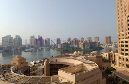 Apartment - 1 Bedroom - 2 Bathrooms for rent in Tower 31 - Porto Arabia - The Pearl Island - Doha