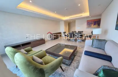 Apartment - 2 Bedrooms - 4 Bathrooms for rent in Abraj Bay - Abraj Quartiers - The Pearl Island - Doha