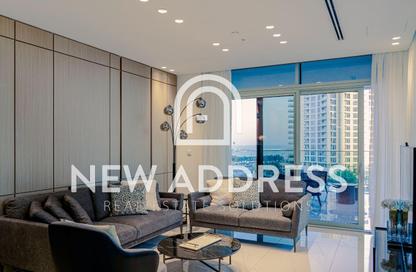 Apartment - 2 Bedrooms - 4 Bathrooms for rent in Lusail Marina Heights - Marina District - Lusail