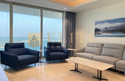 Apartment - 2 Bedrooms - 3 Bathrooms for rent in Lusail Residence - Marina District - Lusail
