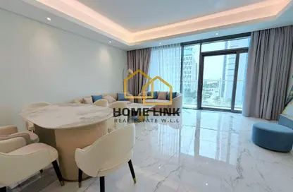 شقة - 2 غرف نوم - 3 حمامات للايجار في برج مارينا 02 - منطقة المارينا - الوسيل