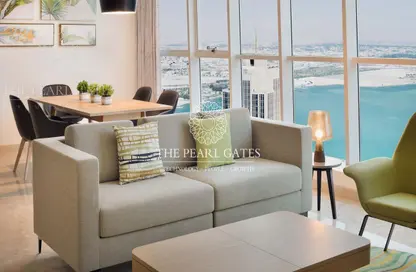 شقة - غرفة نوم - 1 حمام للايجار في برج وست باي - الخليج الجنوبي - الخليج الغربي - الدوحة