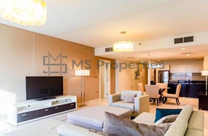 Apartment - 1 - 2 for rent in Lusail Marina Heights - Marina District - Lusail