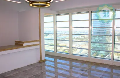 Office Space - 6 Bedrooms - 1 Bathroom for rent in Lusail Marina Heights - Marina District - Lusail