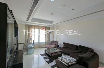 Apartment - 1 Bedroom - 2 Bathrooms for rent in Tower 13 - Porto Arabia - The Pearl Island - Doha