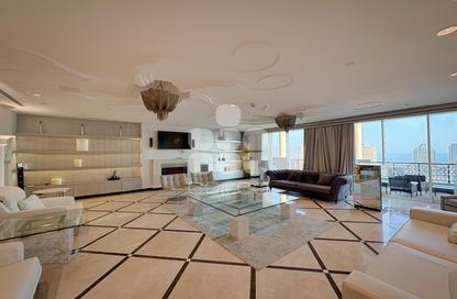 Penthouse - 7 Bedrooms - 7+ Bathrooms for rent in Imperial Diamond - Viva Bahriyah - The Pearl Island - Doha