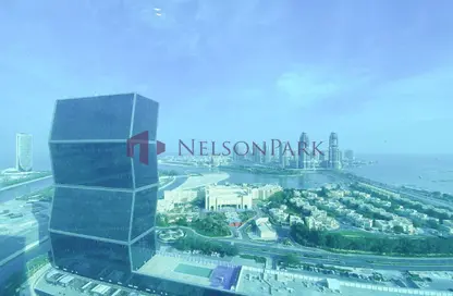 Apartment - 2 Bedrooms - 4 Bathrooms for rent in Zig Zag Tower B - Zig Zag Towers - West Bay - Doha