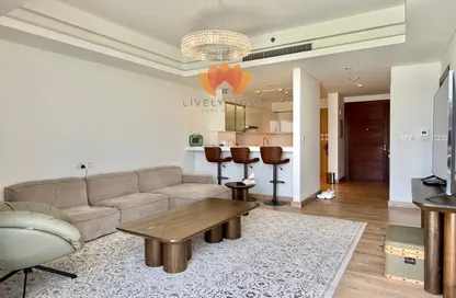 Apartment - 1 Bedroom - 2 Bathrooms for rent in Crystal Residence - Gewan Island - The Pearl Island - Doha Apartment - 1 Bedroom - 2 Bathrooms for rent in Crystal Residence - Gewan Island - The Pearl Island - Doha