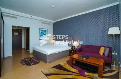 شقة - 1 حمام للايجار في برج وست باي - الخليج الجنوبي - الخليج الغربي - الدوحة