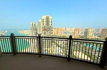 Apartment - 1 Bedroom - 2 Bathrooms for rent in Abraj Bay - Abraj Quartiers - The Pearl Island - Doha