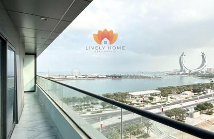 Apartment - 2 Bedrooms - 3 Bathrooms for rent in Marina Tower 02 - Marina District - Lusail