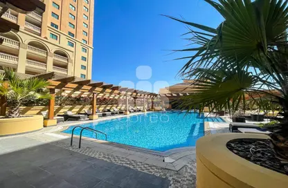 Apartment - 1 Bedroom - 2 Bathrooms for rent in East Porto Drive - Porto Arabia - The Pearl Island - Doha