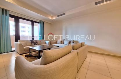 Apartment - 1 - 2 for rent in Mercato - Qanat Quartier - The Pearl Island - Doha