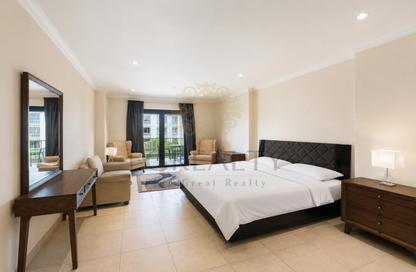 Apartment - 1 Bedroom - 2 Bathrooms for rent in East Porto Drive - Porto Arabia - The Pearl Island - Doha