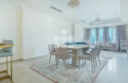 شقة - 2 غرف نوم - 3 حمامات للايجار في 9 تاور - بورتو أرابيا - جزيرة اللؤلؤة - الدوحة