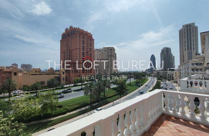 Apartment - 1 Bedroom - 2 Bathrooms for rent in Teatro - Qanat Quartier - The Pearl Island - Doha