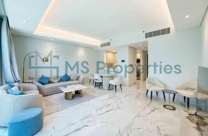 Apartment - 2 Bedrooms - 3 Bathrooms for rent in Marina Tower 23 - Marina District - Lusail
