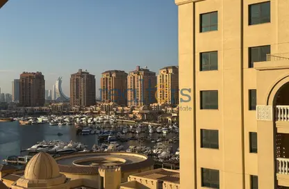 Apartment - 1 Bedroom - 2 Bathrooms for sale in Tower 24 - Porto Arabia - The Pearl Island - Doha