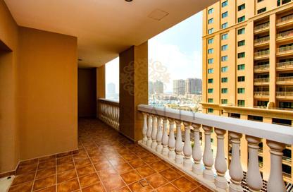 Apartment - 1 Bedroom - 2 Bathrooms for sale in West Porto Drive - Porto Arabia - The Pearl Island - Doha