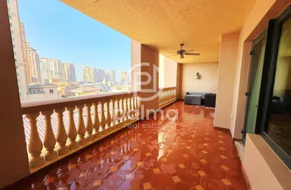 Apartment - 1 Bedroom - 2 Bathrooms for rent in East Porto Drive - Porto Arabia - The Pearl Island - Doha
