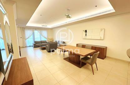 Apartment - 1 Bedroom - 2 Bathrooms for rent in East Porto Drive - Porto Arabia - The Pearl Island - Doha