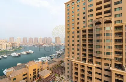 Apartment - 1 Bedroom - 2 Bathrooms for sale in West Porto Drive - Porto Arabia - The Pearl Island - Doha