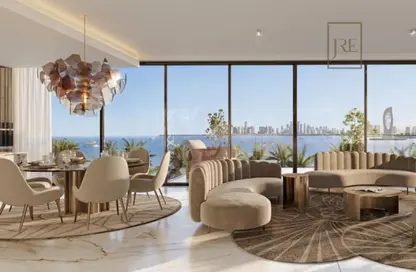 Apartment - 2 Bedrooms - 3 Bathrooms for sale in Les Vagues by Elie Saab - Qetaifan Islands - Lusail