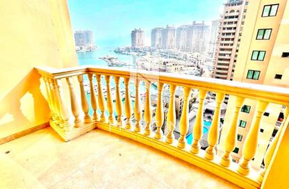 Apartment - 2 Bedrooms - 3 Bathrooms for rent in One Porto Arabia - Porto Arabia - The Pearl Island - Doha Apartment - 2 Bedrooms - 3 Bathrooms for rent in One Porto Arabia - Porto Arabia - The Pearl Island - Doha