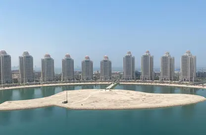 Apartment - 1 Bathroom for rent in Al Mutahidah Tower - Viva Bahriyah - The Pearl Island - Doha